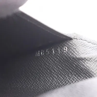 Pre-owned Louis Vuitton Black Monogram Eclipse Monogram Eclipse Long Wallet (bi-fold) ()
