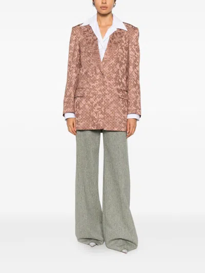 Dries Van Noten Women Bastis Single-breasted Jacket In Brown