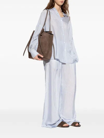 Dries Van Noten Women Casia Printed Shirt In Blue