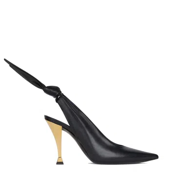 Givenchy Beauw Leather Slingback Pump In Black