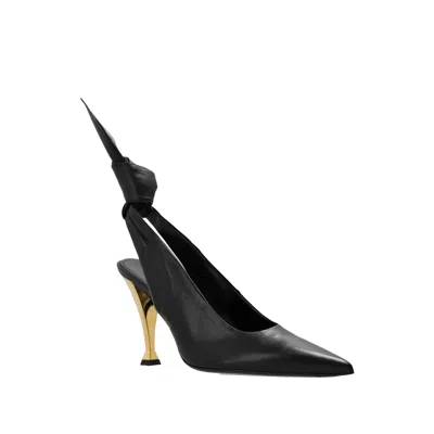 Givenchy Beauw Leather Slingback Pump In Black