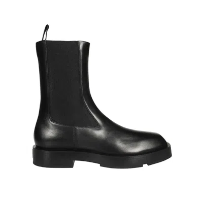 Givenchy Squared Chelsea Ankle Boots For Men In Black