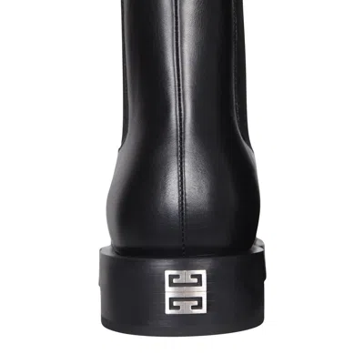 Givenchy Squared Chelsea Ankle Boots For Men In Black