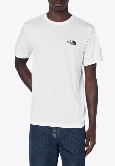 The North Face Simple Dome Logo T-shirt In White