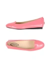 Tod's Loafers In Fuchsia