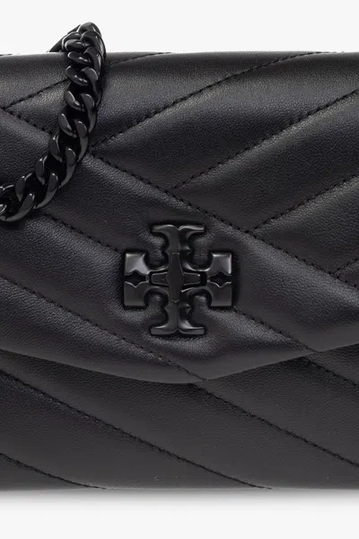 Tory Burch Kira Quilted Mini Bag In Black
