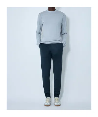 Rier Elasticated Straight-leg Pants In Blue