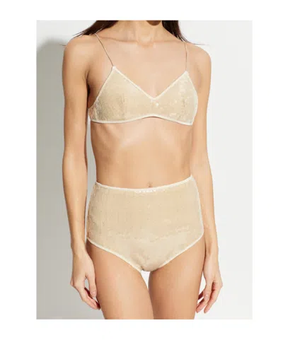Oseree Sequin Bikini In Brown