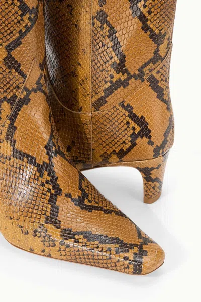 Staud Western Wally Boot Snake In Multi