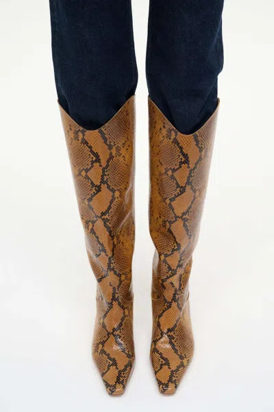 Staud Western Wally Boot Snake In Multi