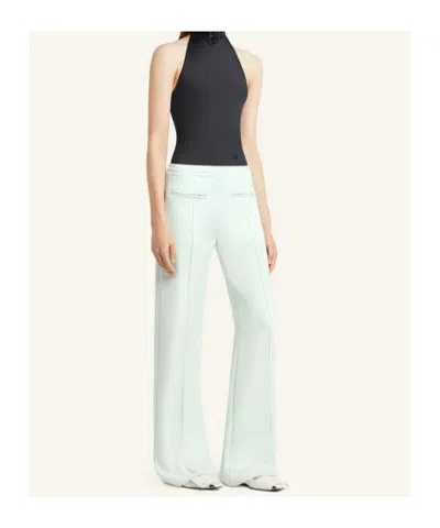 Courrèges Zip-pocket Track Pants In White