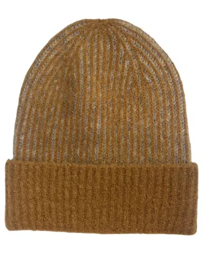 Marcus Adler Rib Knit Cuff Beanie In Brown