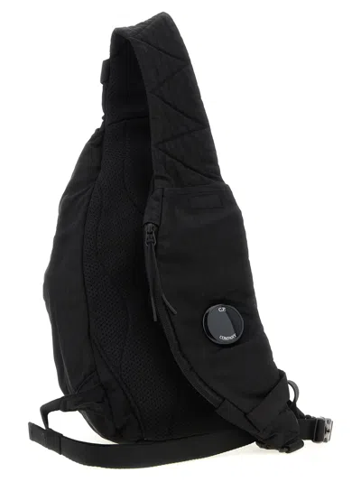 C.p. Company Nylon B Crossbody Backpack Adjustable Strap In Black