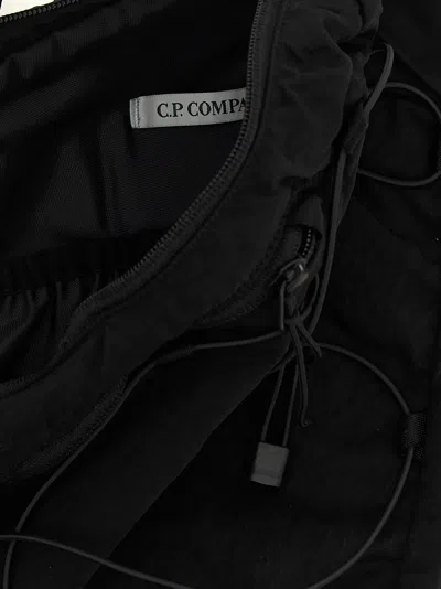 C.p. Company Nylon B Crossbody Backpack Adjustable Strap In Black