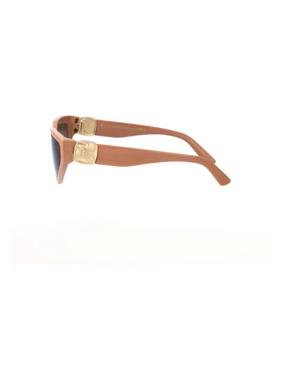 Dolce & Gabbana Full Frame Sunglasses In 32925a Full Camel