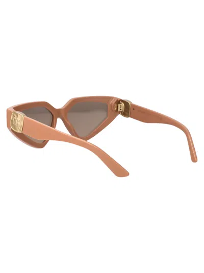 Dolce & Gabbana Full Frame Sunglasses In 32925a Full Camel