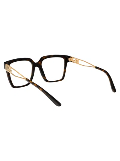 Dolce & Gabbana Dg3376b Square Acetate Sunglasses In Brown