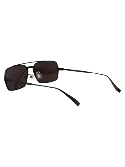 Dunhill Black Titanium Sunglasses In Black