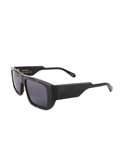 Face Hide Vision Cosmo Sunglasses With Logo In Black