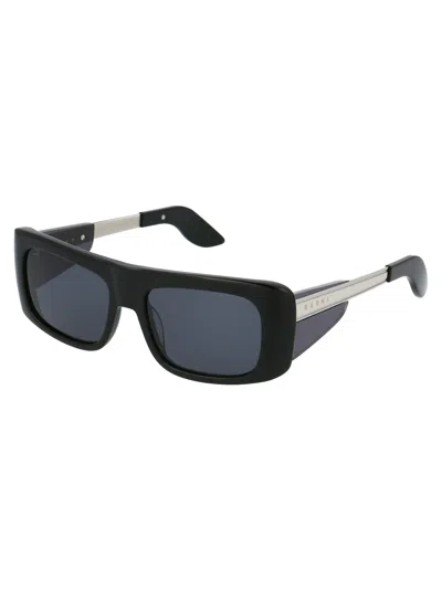 Marni Black Acetate Sunglasses In Black