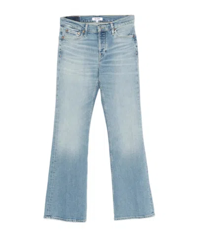 Re/done Button-fastening Jeans In Blue