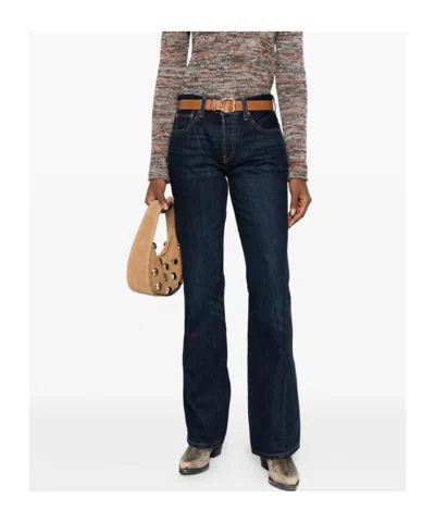 Re/done Bootcut Jeans In Blue