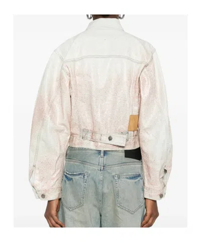 Haikure Pocket Buttoned Jacket In Blue