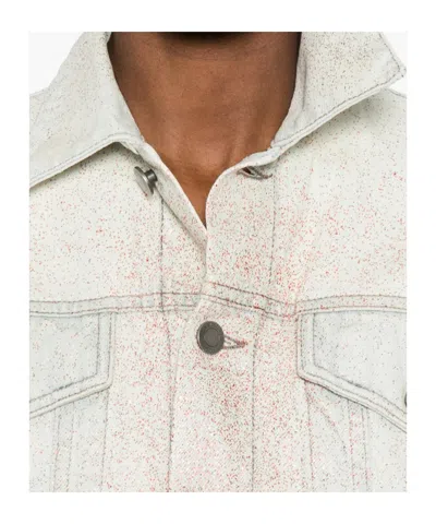 Haikure Pocket Buttoned Jacket In Blue