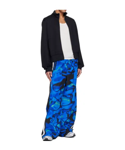 Nike Printed Pattern Sweatpants In Blue