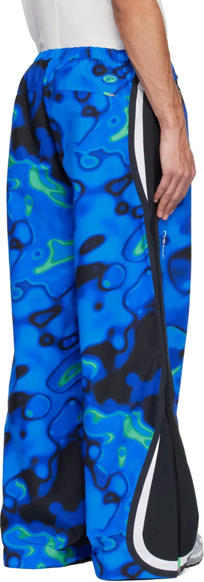 Nike Printed Pattern Sweatpants In Blue