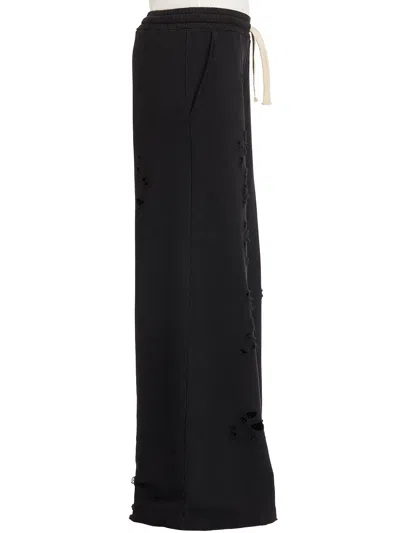 Nostrasantissima Sweatpants With Ruffles In Black