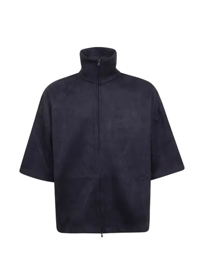 Essentials Zip-fastening Jacket In Blue