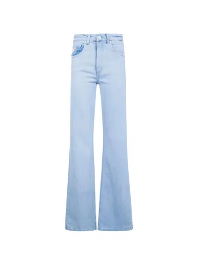Lois Jeans Five-pocket Flared Jeans In Blue