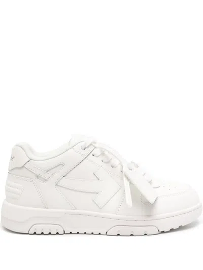 Off-white Off White Out Of Office Leather Sneakers