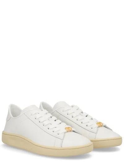 Valentino Garavani Woman Sneakers White Size 8 Leather In White