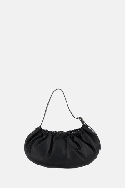 Apc Ninon Hoop Shoulder Bags Black In Black