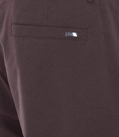 Herno Dark Brown Polyester Bermuda In Brown
