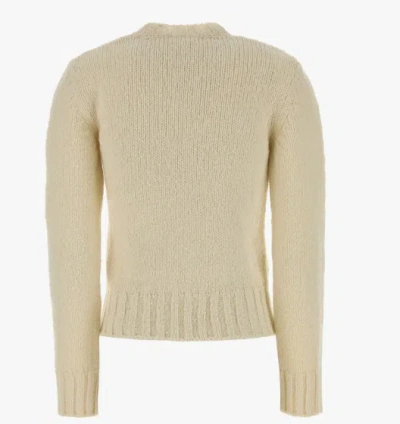 Apc A.p.c. Long Sleeve Crewneck Jumper In Neutral