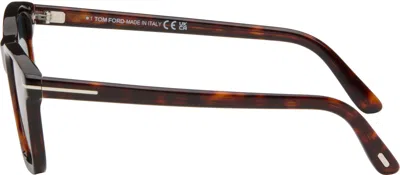 Tom Ford Barron 54mm Square Sunglasses In Brown