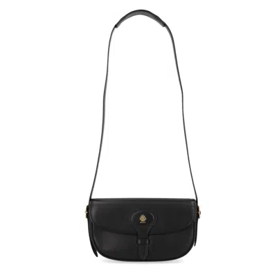 Bally Leather Crossbody Bag In Black