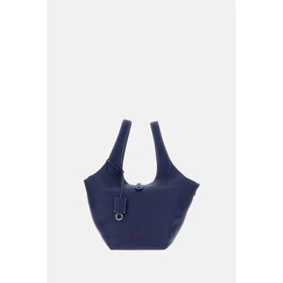 Polo Ralph Lauren Medium Tote In Blue