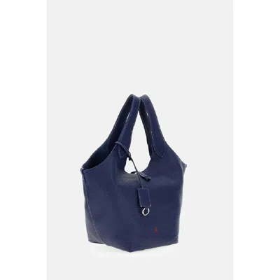 Polo Ralph Lauren Medium Tote In Blue