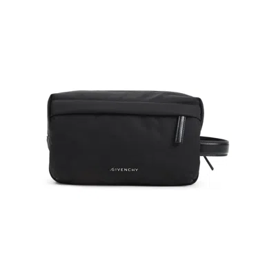 Givenchy Zip Essential Toilet Pouch In Black