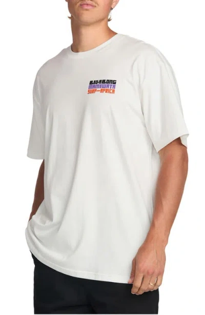 Billabong X Mami Wata Oversize Time Before Memory Graphic T-shirt In White