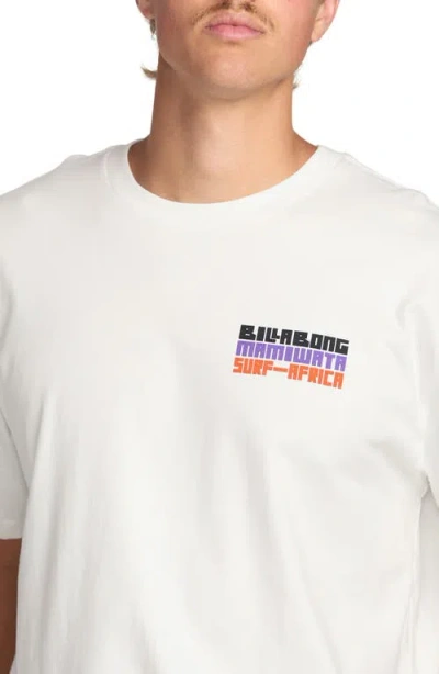 Billabong X Mami Wata Oversize Time Before Memory Graphic T-shirt In White
