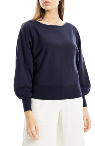 Max Studio Dolman Sleeve Sweater In Multi