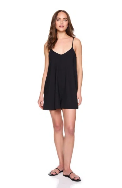Susana Monaco String Romper In Black