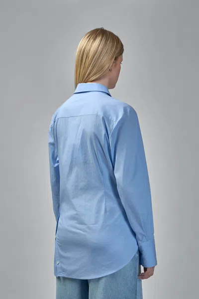 Frenken Twisted Shirt In Blue