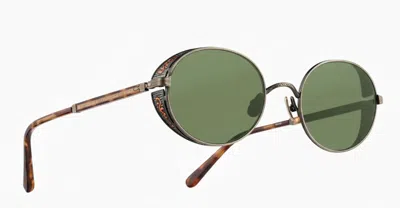 Matsuda Oval Sunglasses In Green