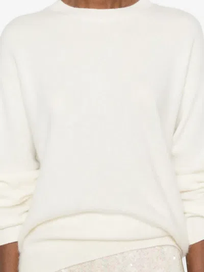Ivory Paris Crew-neck Sweater In Neutral